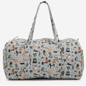 Vera Bradley Dog Show XL Duffel